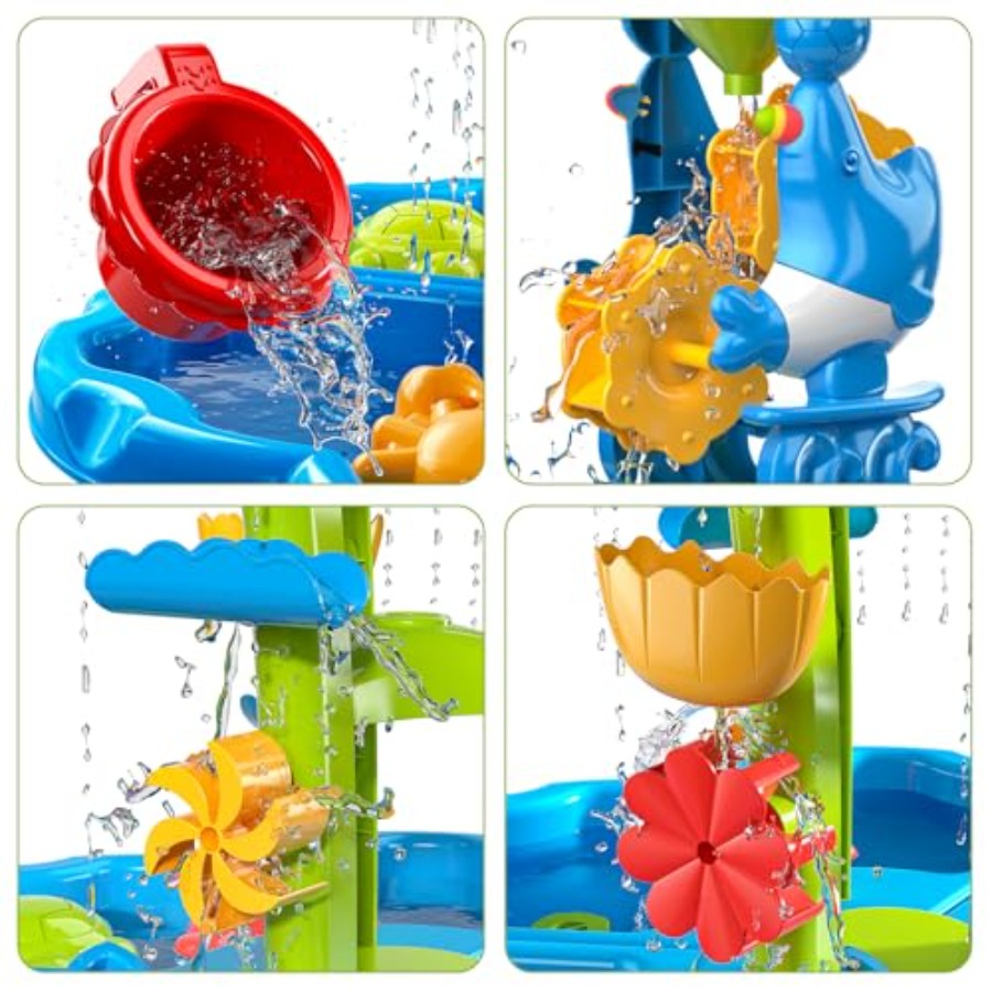 Meja air sensorik luar ruangan - Kids Outdoor Sensory Table ulasan dan harga