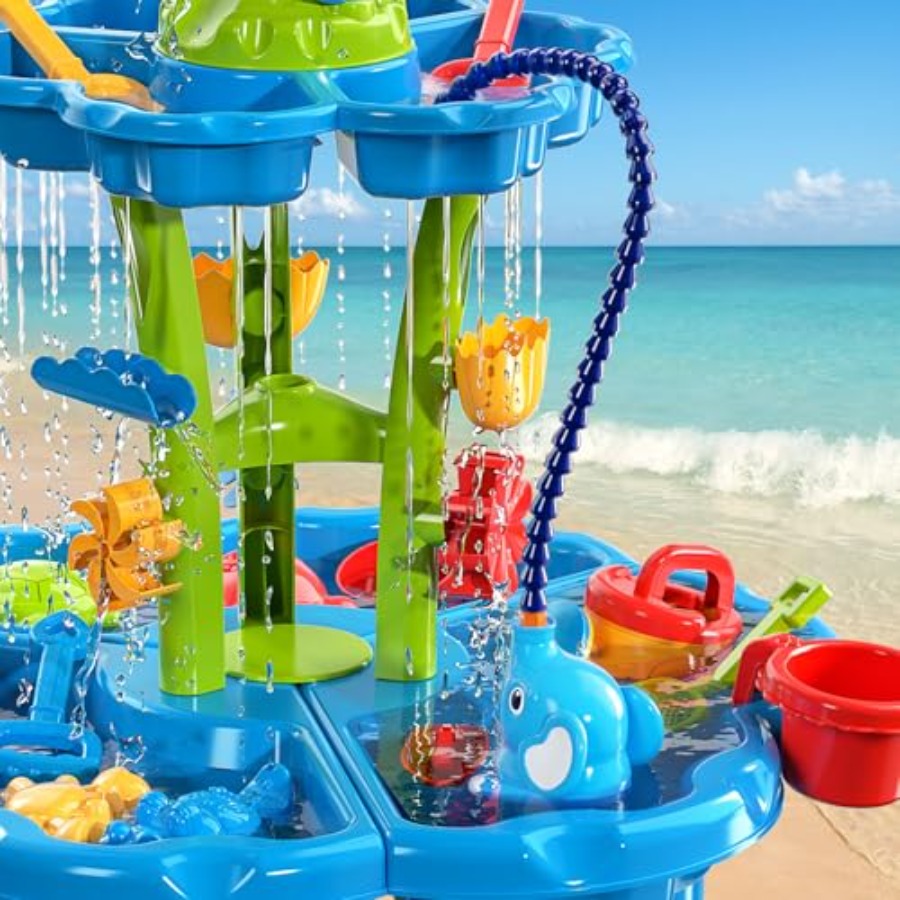 Meja air sensorik luar ruangan - Kids Outdoor Sensory Table ulasan dan harga